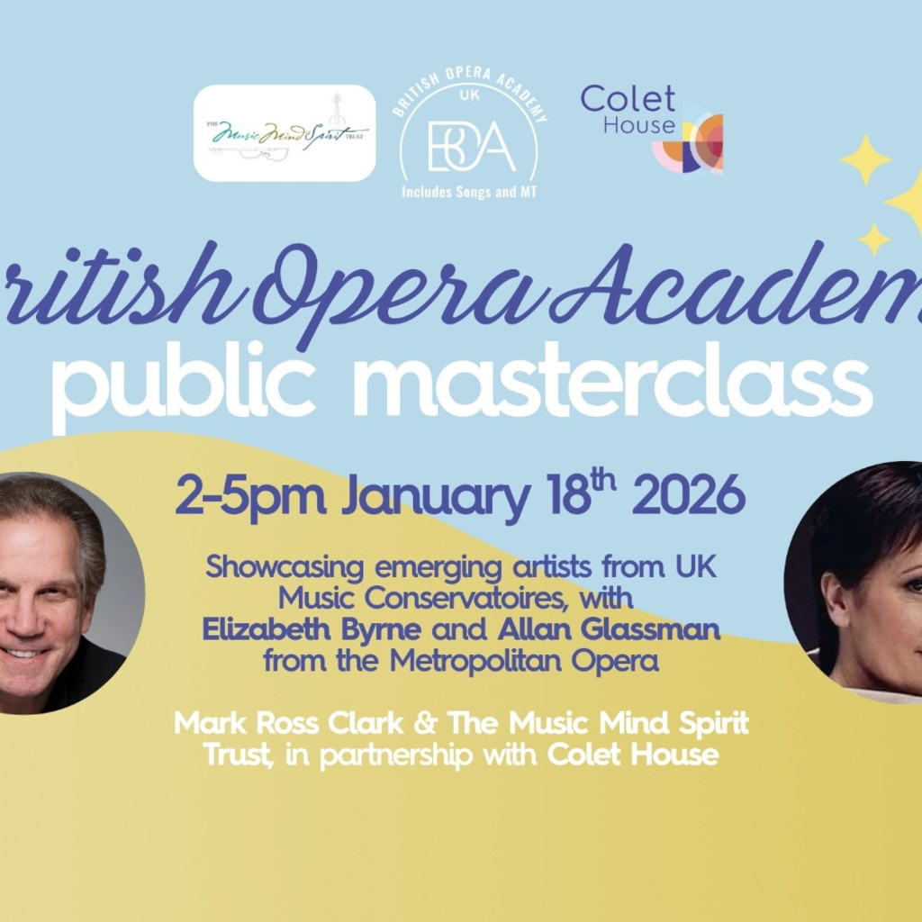 British Opera Academy Public Masterclass