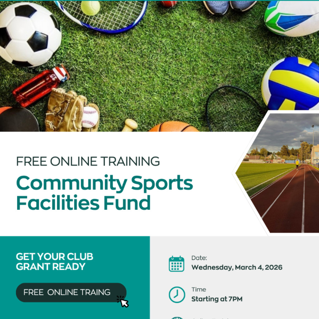 Community Sports Facilities Fund Workshop