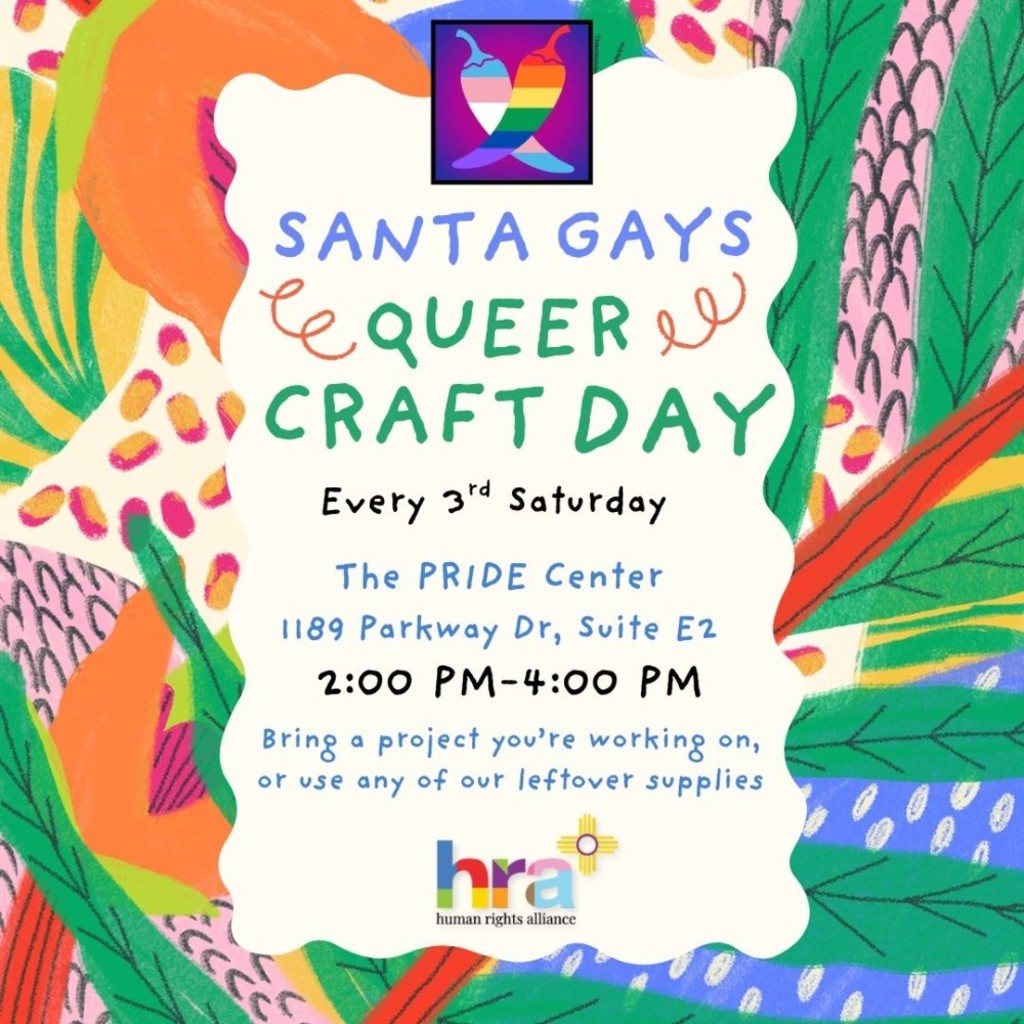 Santa Gays Queer Craft Day