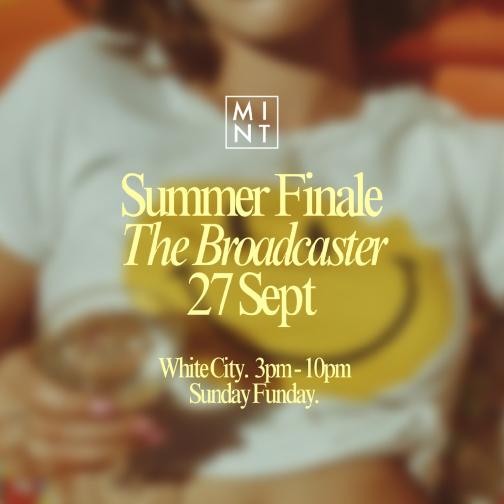 Mint Summer Finale - The Broadcaster all-weather Terrace