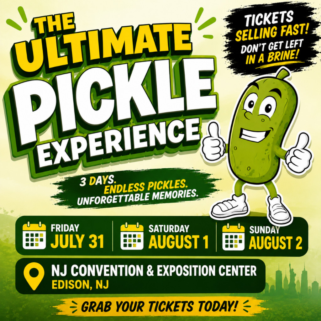 Ultimate Pickle Experience: NY/NJ Edition **UP TO 50% OFF GENERAL ADMISSION TICKETS LIMITED TIME**
