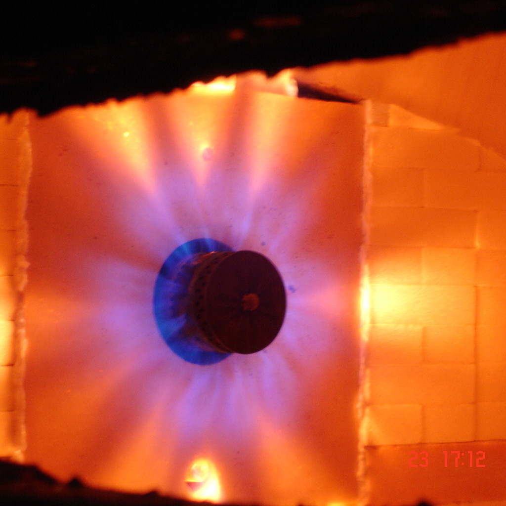 a picture of flames from a burner