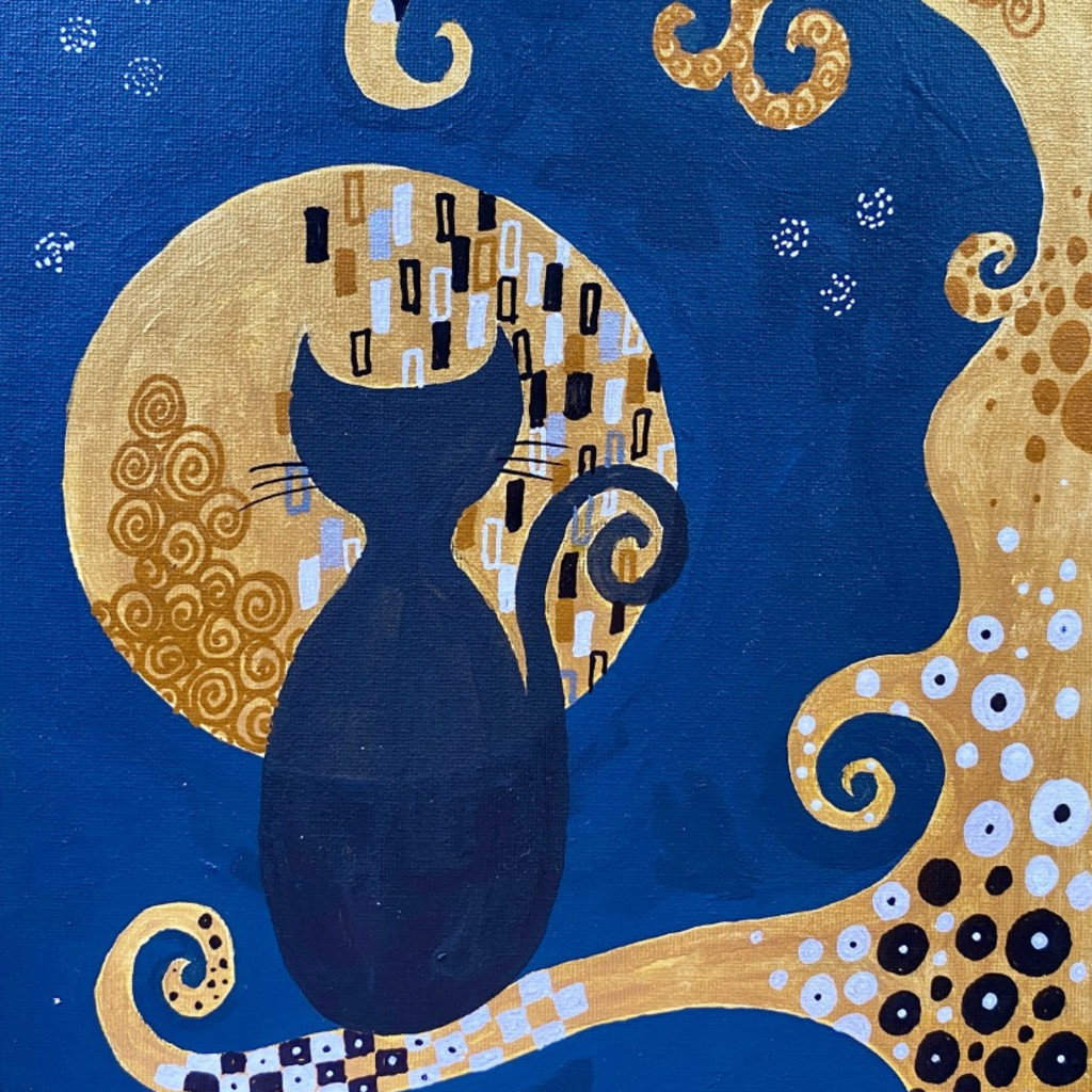 Moon Gazing: Klimt inspired Paint & Sip @ Pontio Lounge