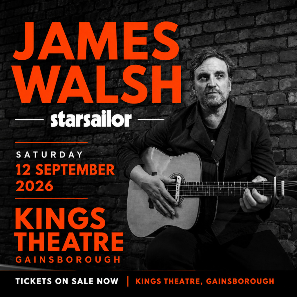 JAMES WALSH (STARSAILOR) LIVE AT KINGS THEATRE GAINSBOROUGH