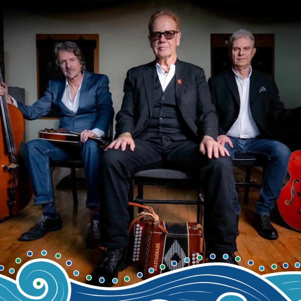 Oysterband's John Jones with Ray Cooper and Al Scott + support