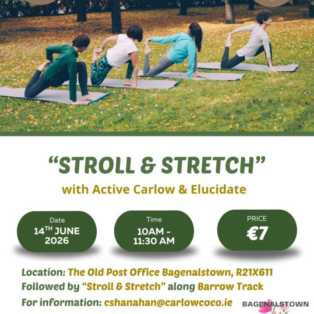 Bagenalstown In Bloom - "Stroll and Stretch"