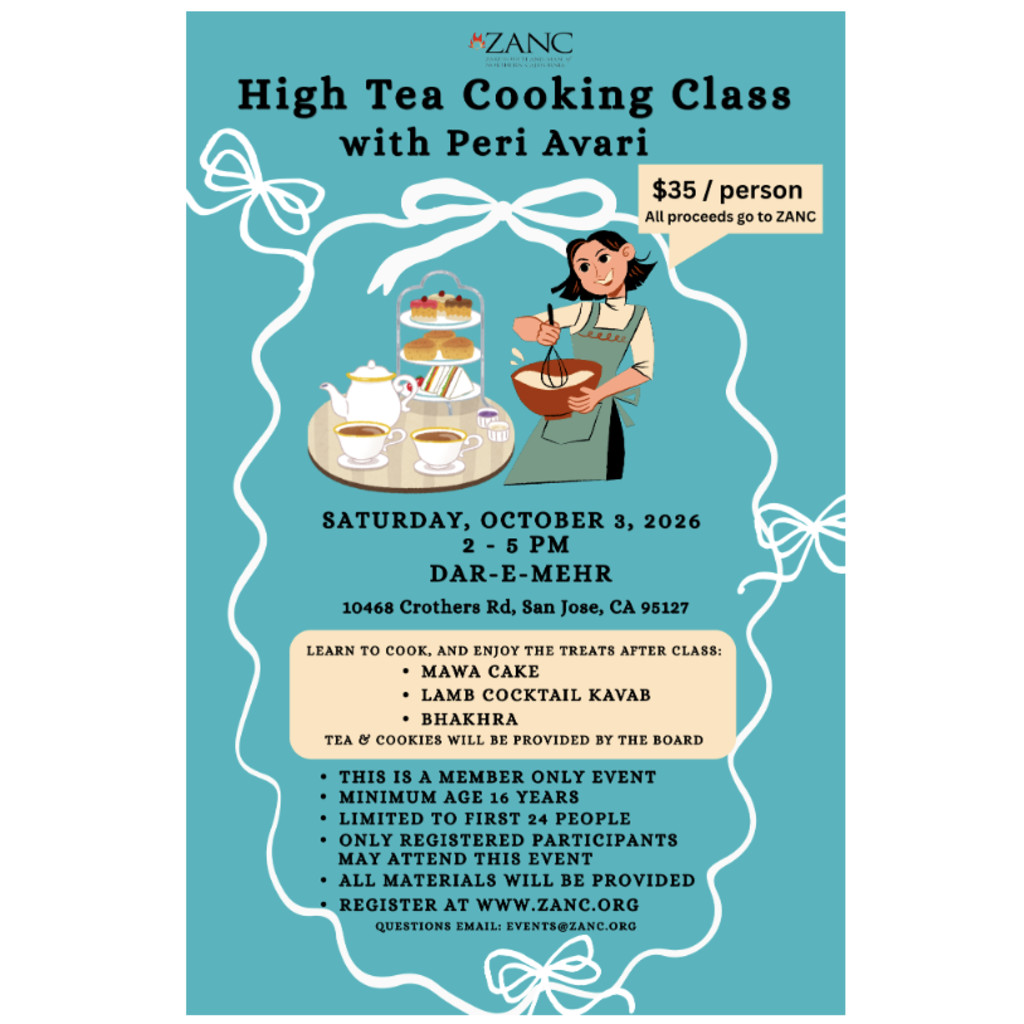 High Tea Cooking Class