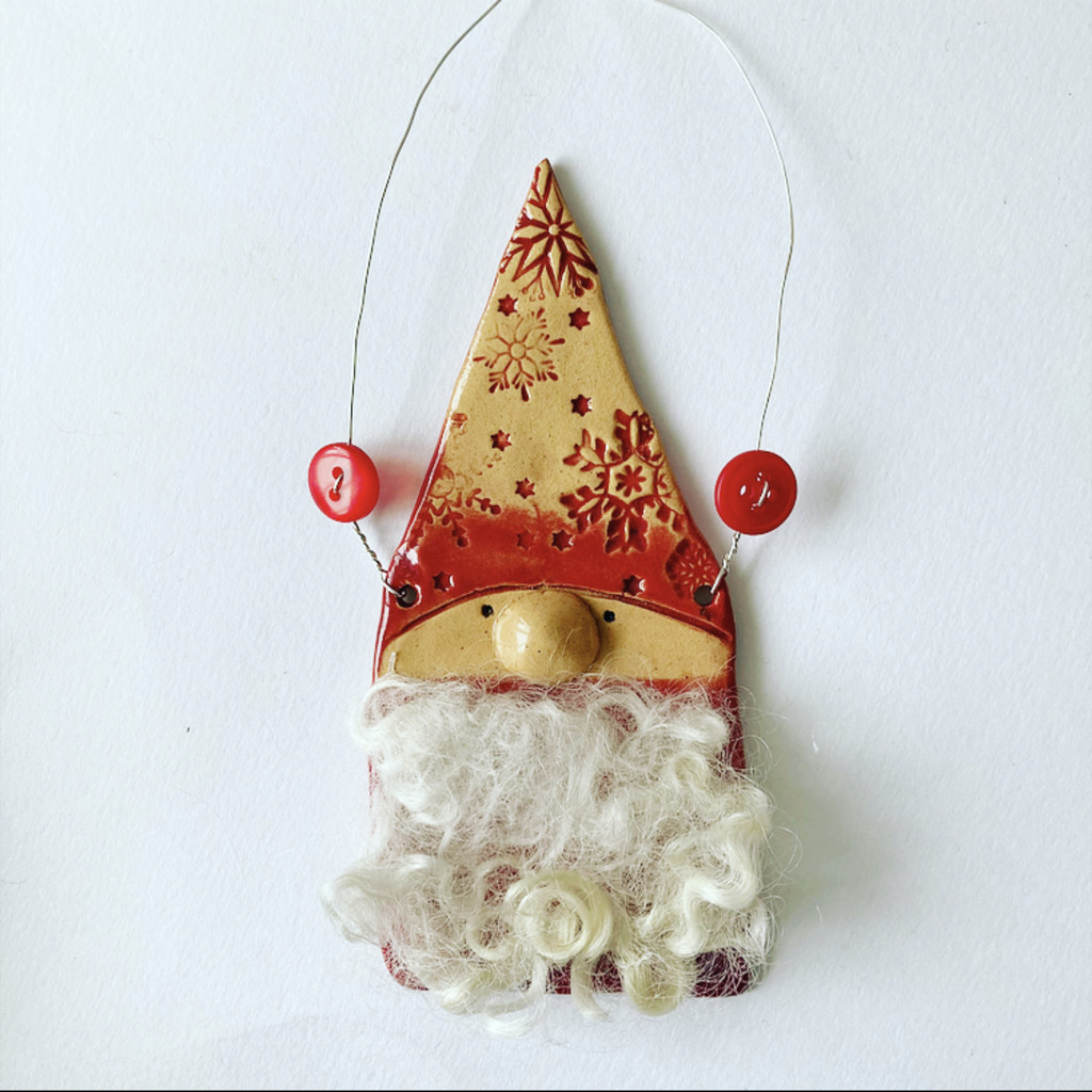 Ceramic Christmas Santa Workshop