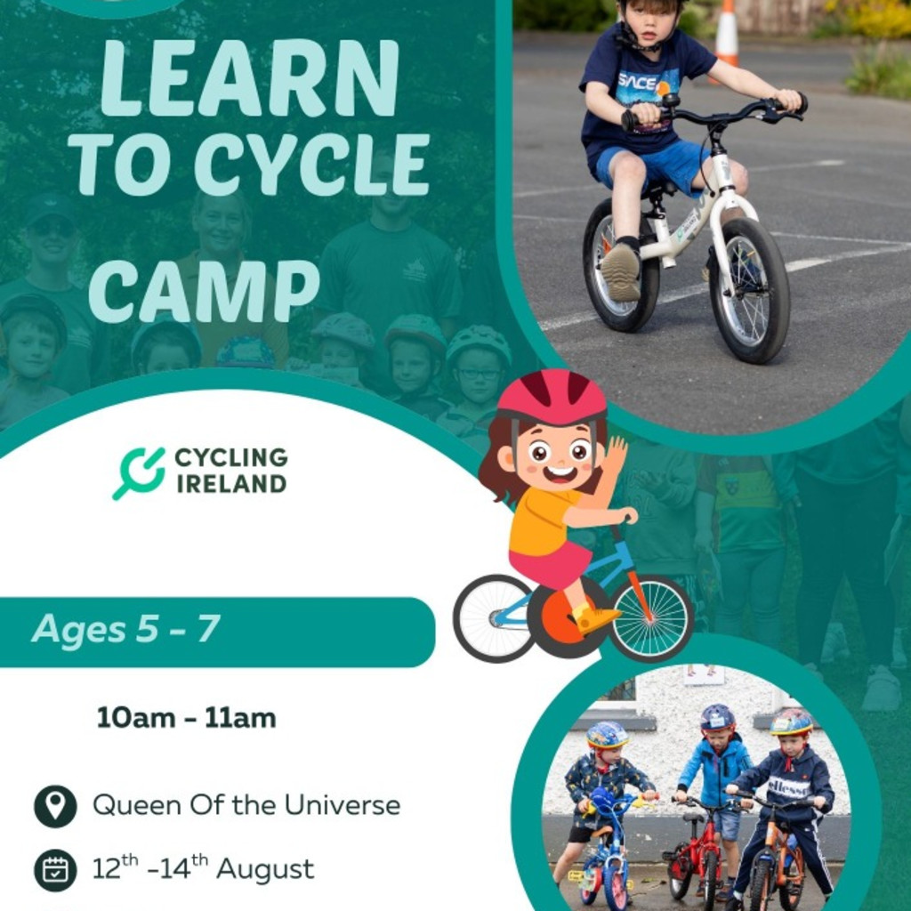 Bagenalstown Learn to Cycle Camp - Ages 5-7