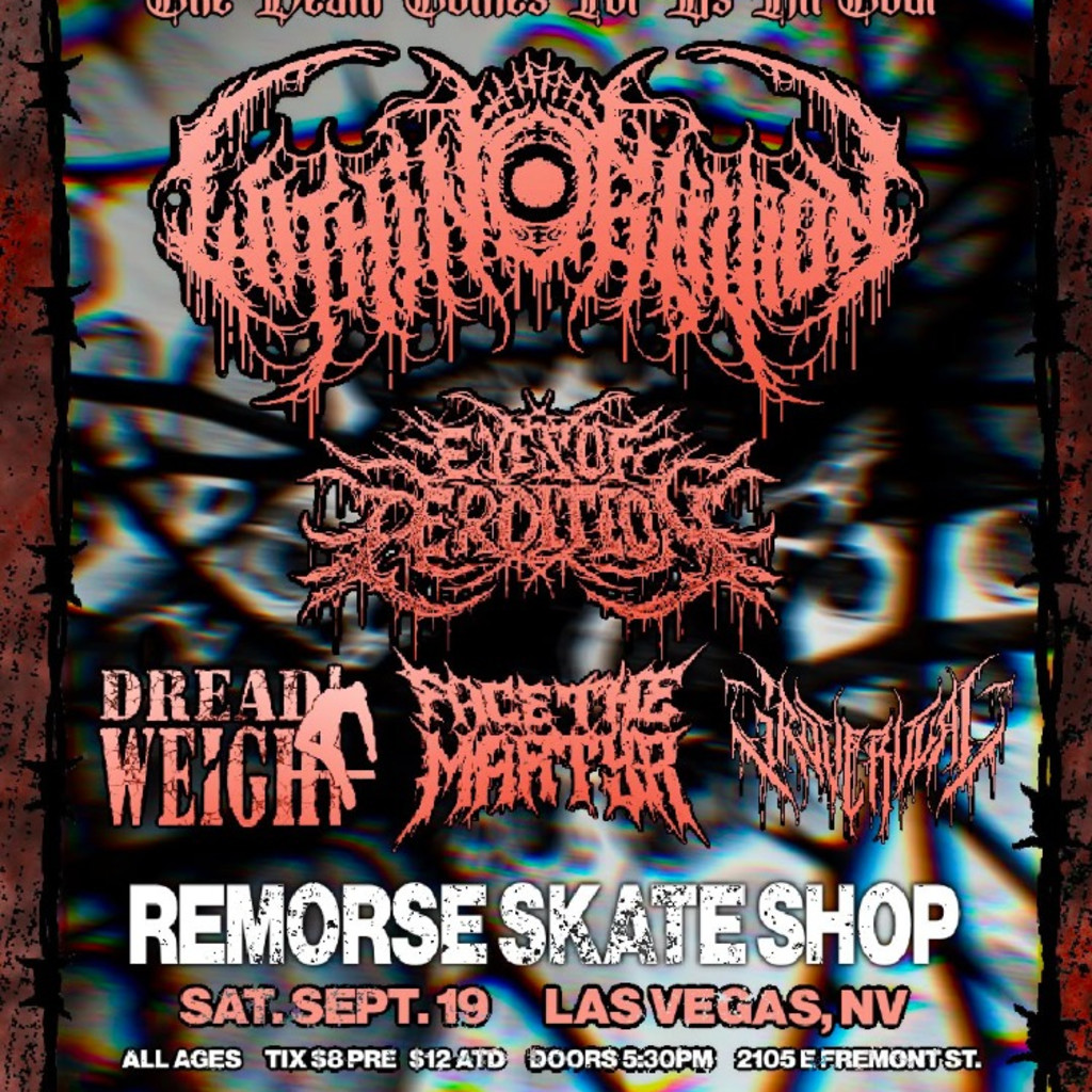 Within Oblivion - Death Comes for us All Tour