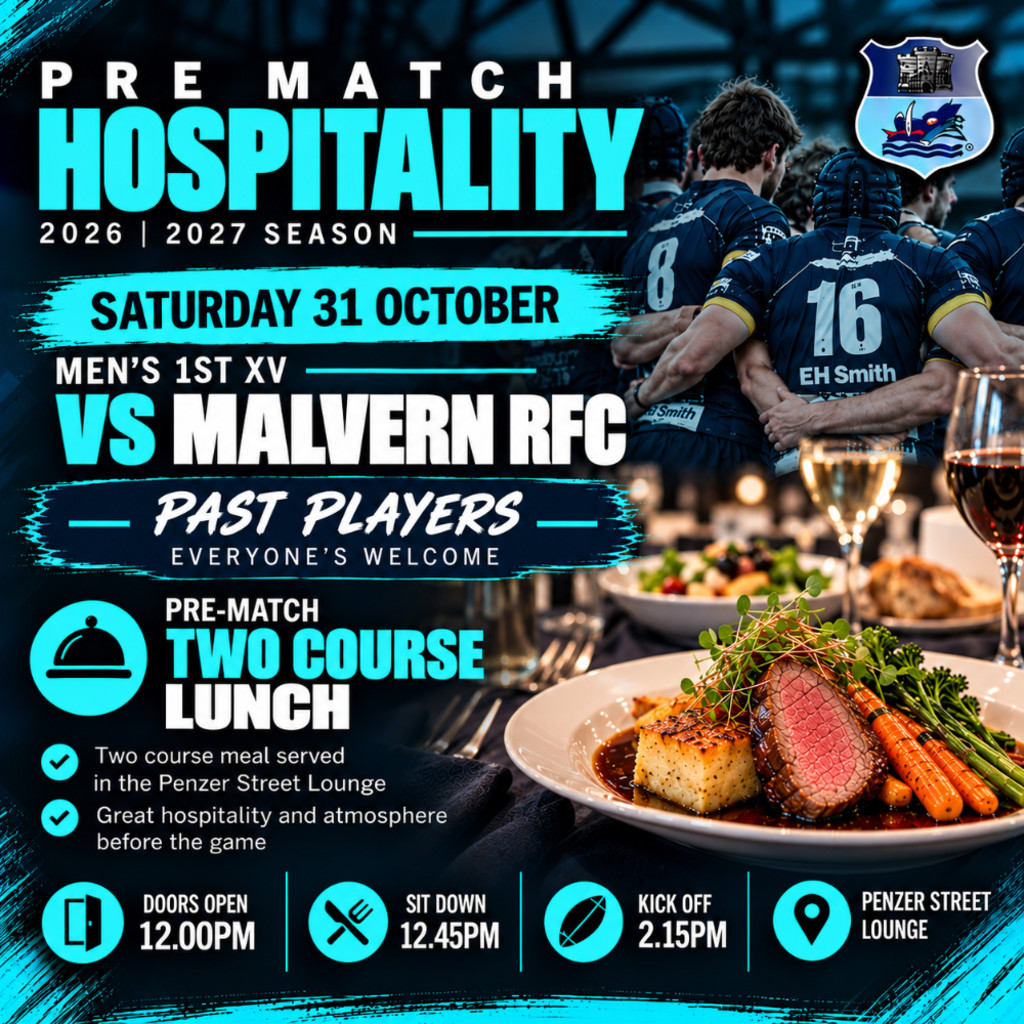 Pre-Match Hospitality - Past Players Lunch