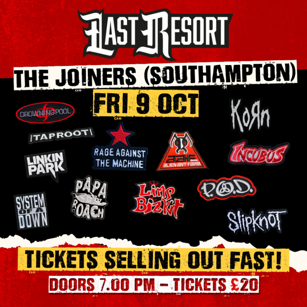 Last Resort - Nu Metal Tribute at The Joiners (Southampton)