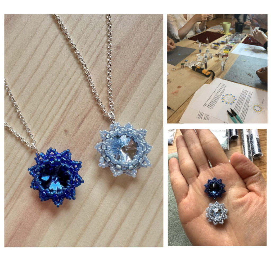 Light Crystal Pendant Necklace Workshop
