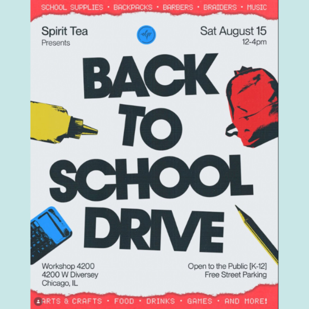 Back to School Drive Hosted by Spirit Tea