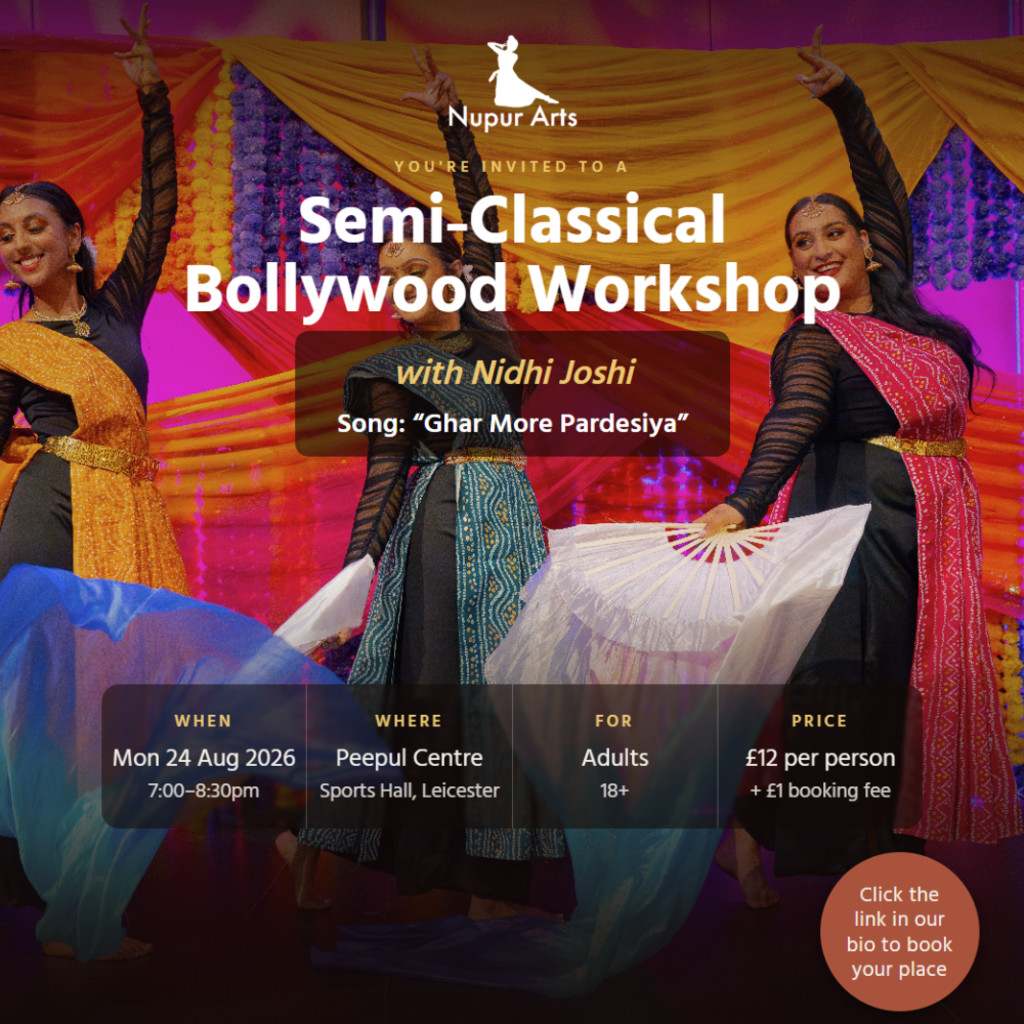 Semi-Classical Bollywood Workshop - Nupur Arts
