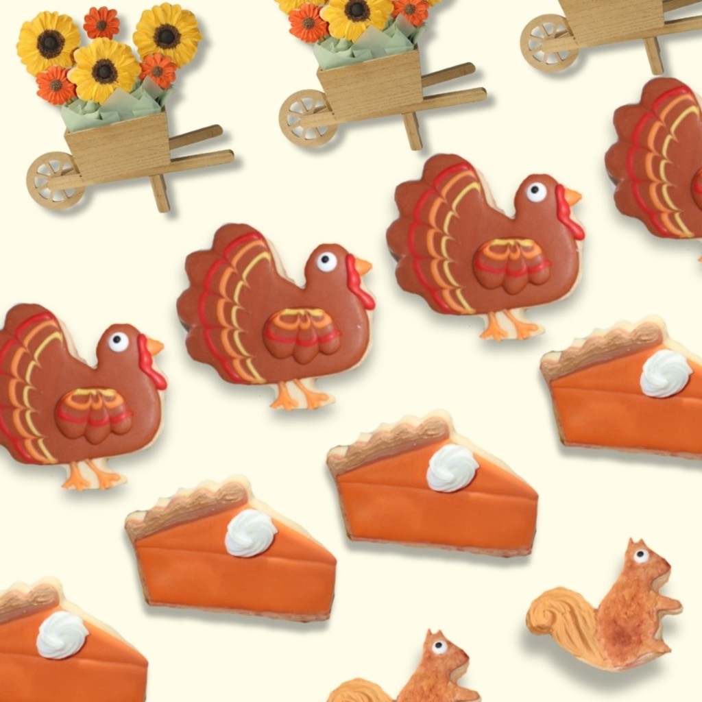 Turkey Trot Cookie Decorating