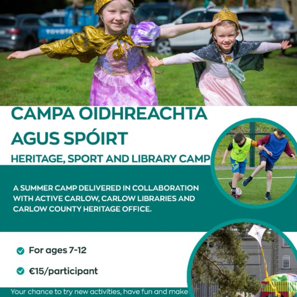 Heritage,Sport & Library Camp - Ages 8-12