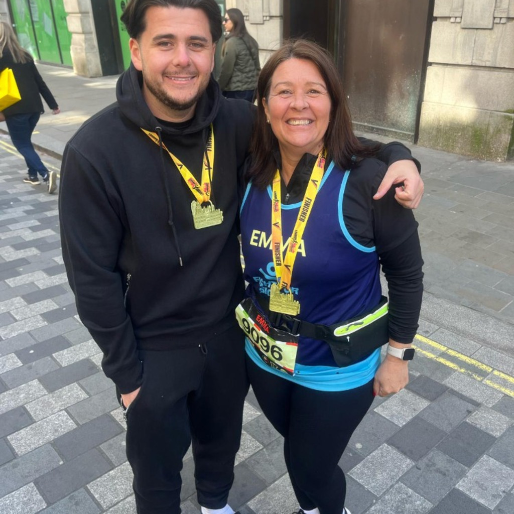 A photo image of Tommy and Emma Salisbury