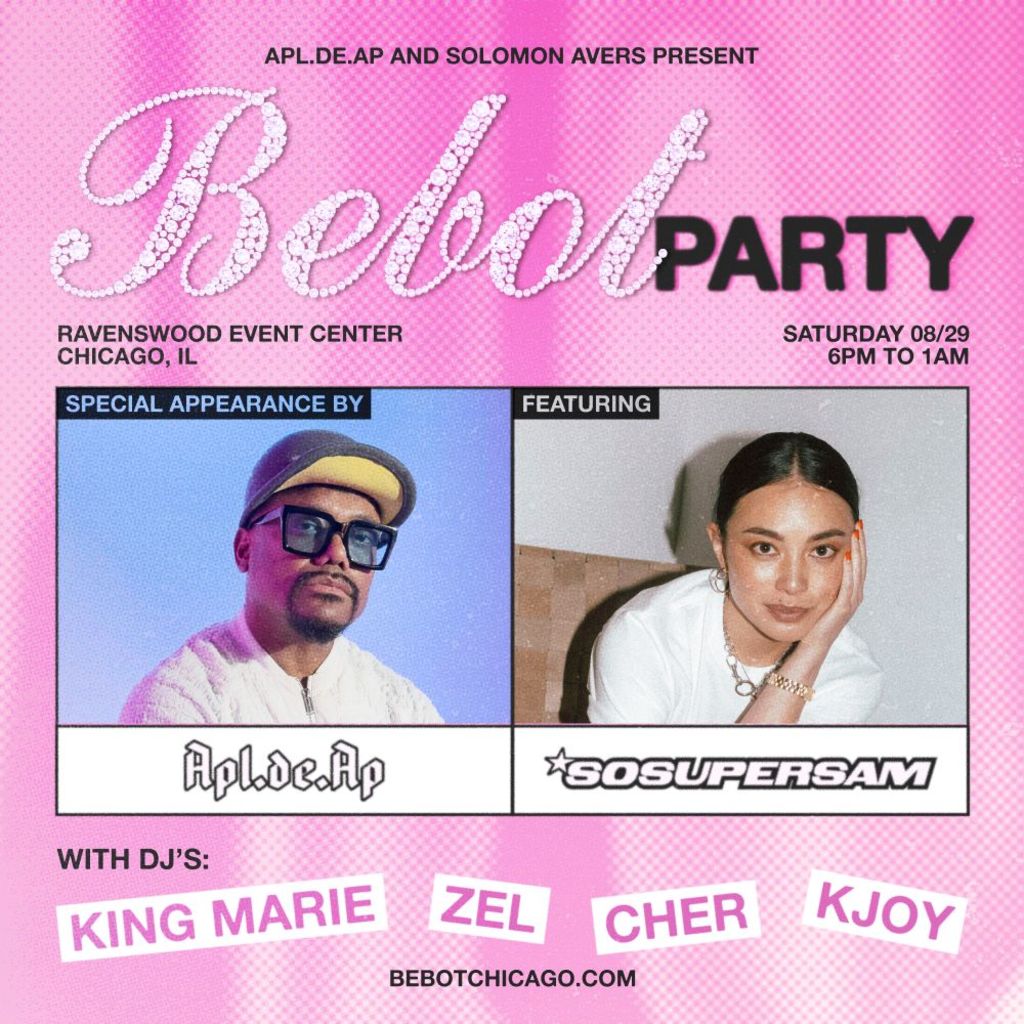 BEBOT PARTY w/ APL.DE.AP, SOSUPERSAM, + MORE