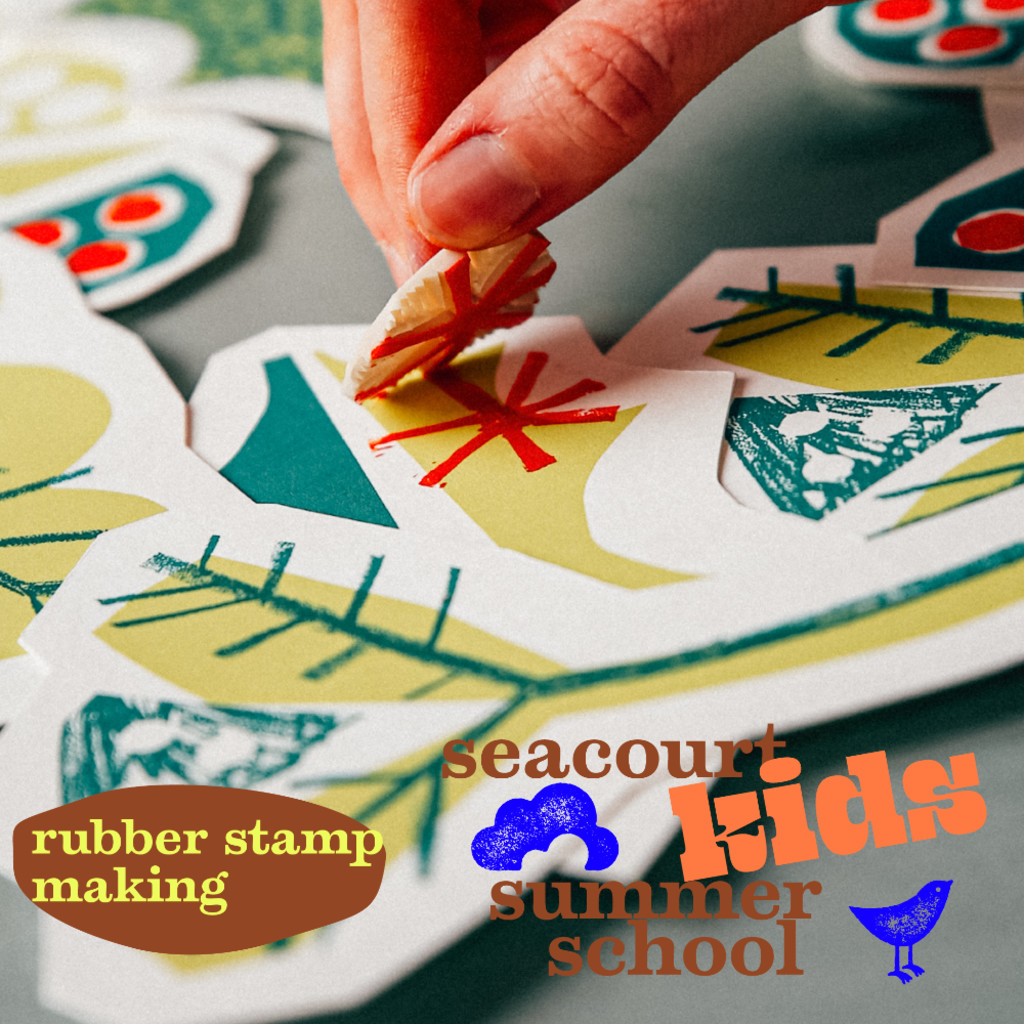 Seacourt Kids! Rubber Stamp Making