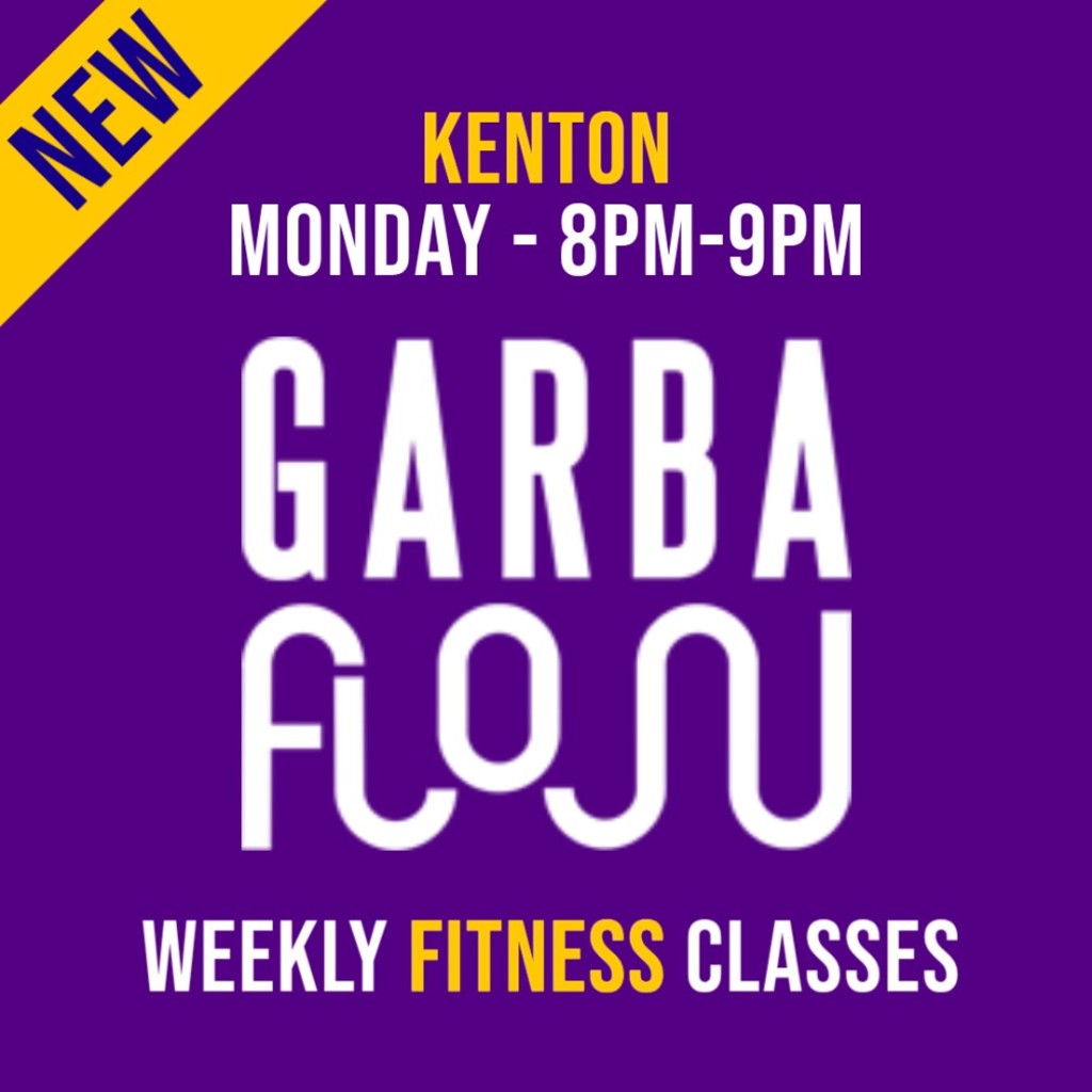 Monday - Kenton - July, August, September 2026 - Garba Fitness Class 8pm to 9pm