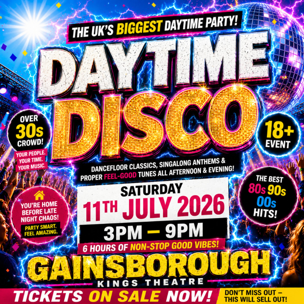 🪩DAYTIME DISCO: GAINSBOROUGH PARTY