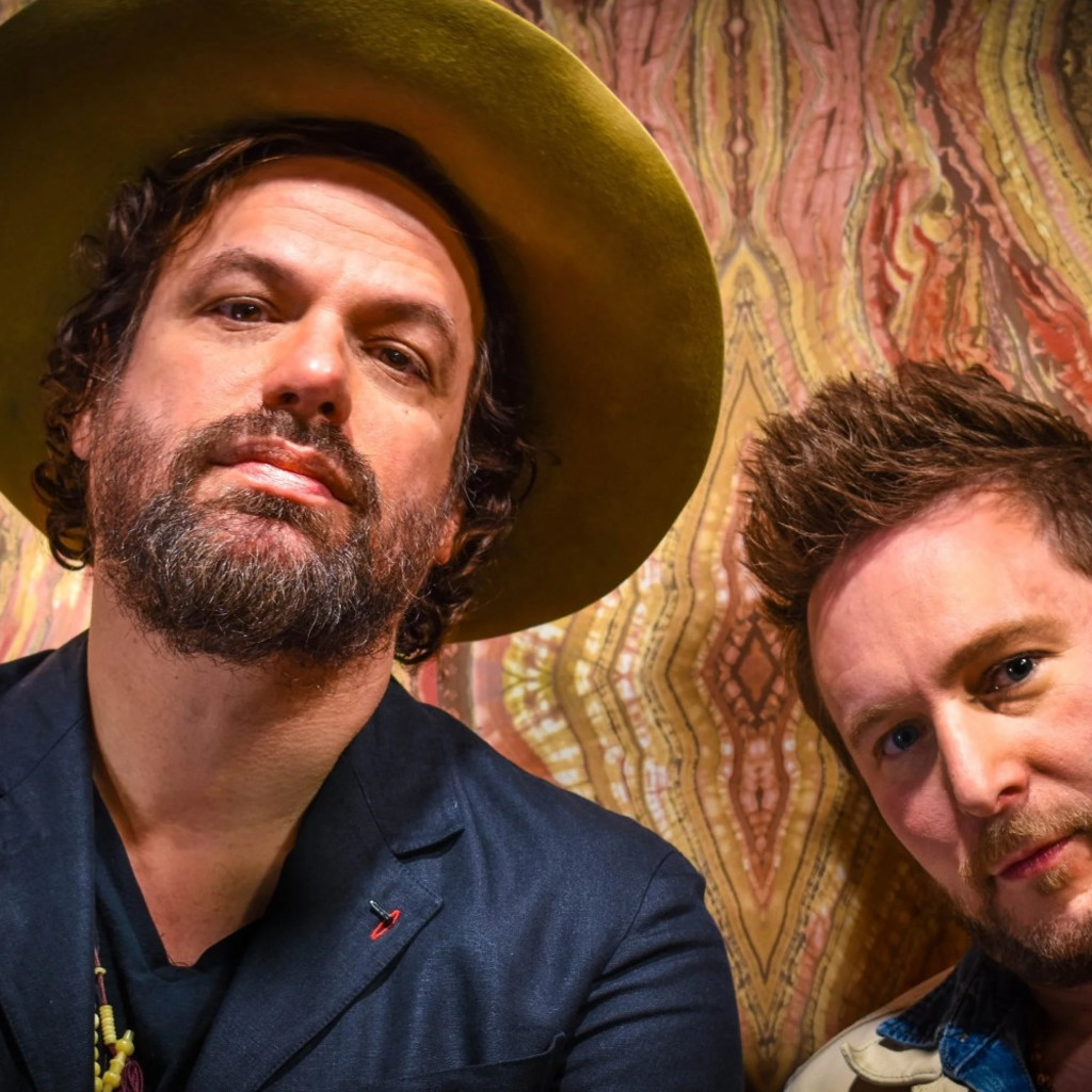 Michael Glabicki of Rusted Root (with Dirk Miller)