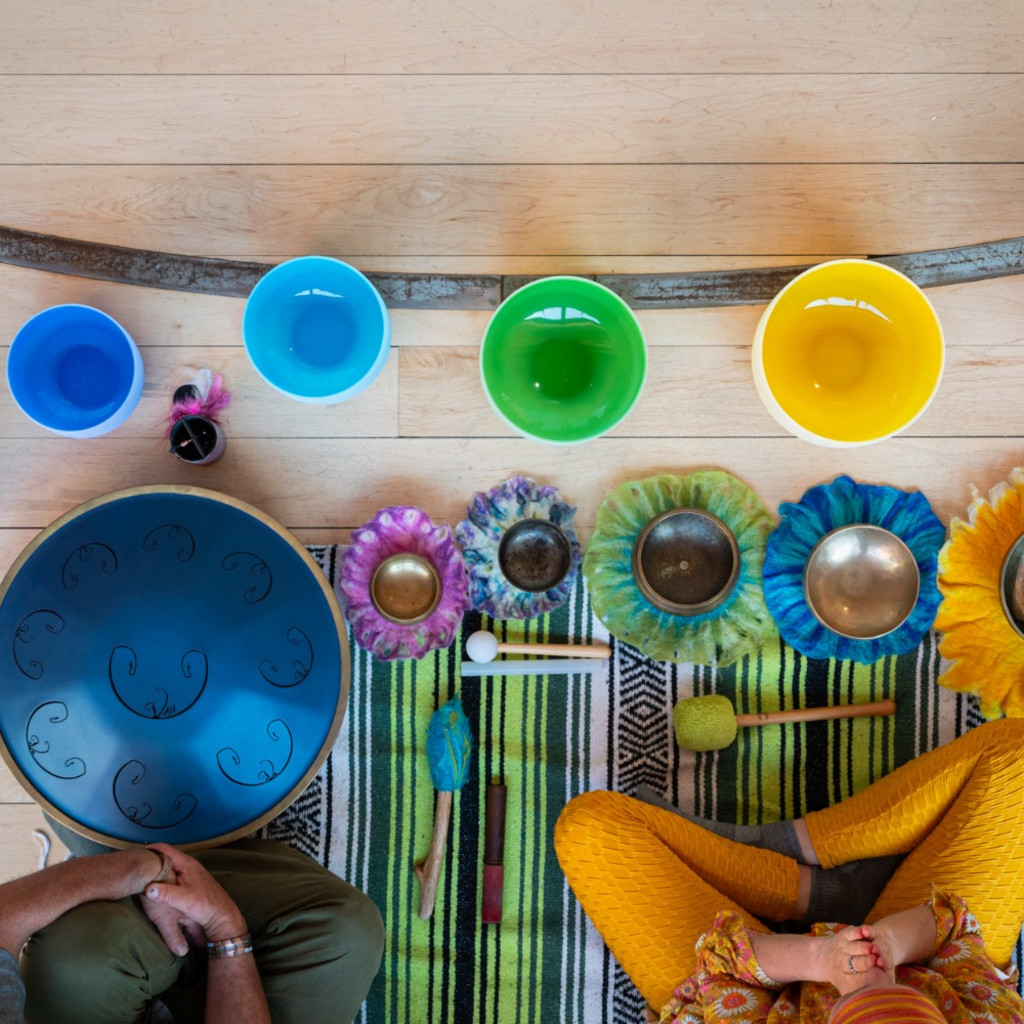 Sound Bath experience in the Gallery