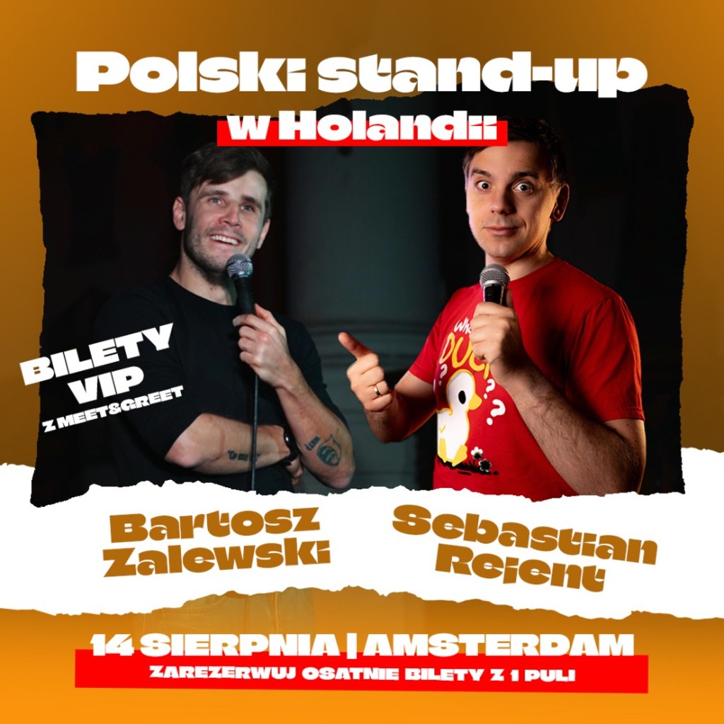 Stand-up: Rejent, Zalewski | Amsterdam 2026