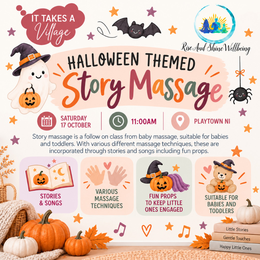 Halloween Story Massage with Rise & Shine