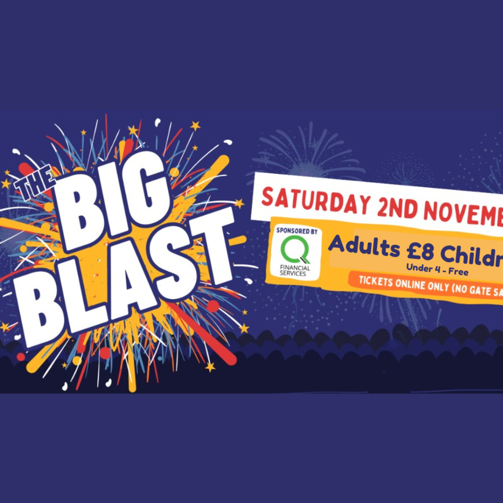 The Big Blast 2024 sponsored by Q Financial Services: Wellington's Family Fireworks Event
