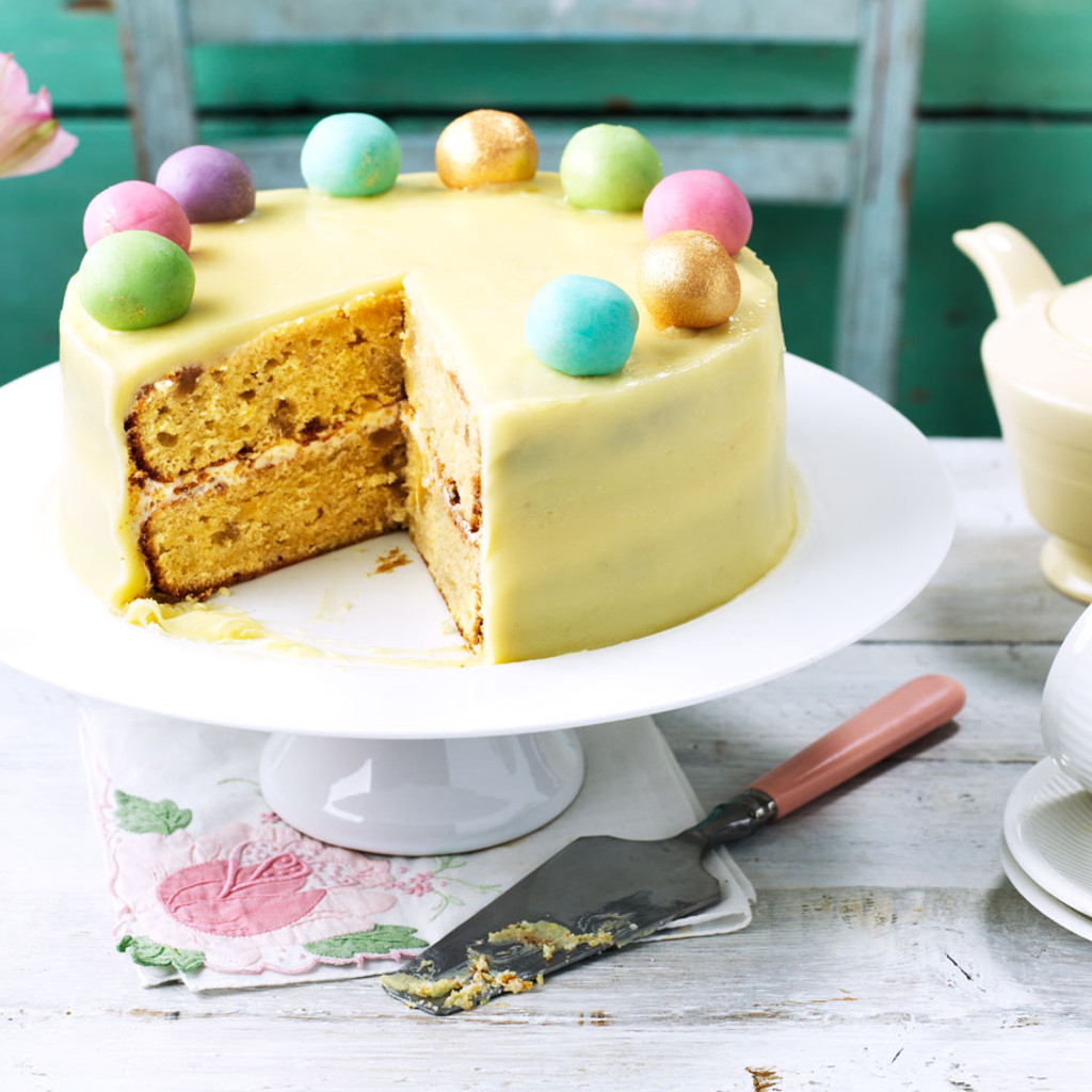 Traditioneller englischer Osterkuchen