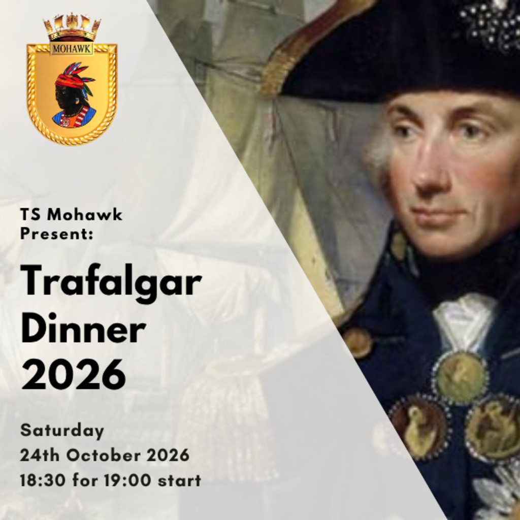 TS Mohawk's Trafalgar Dinner