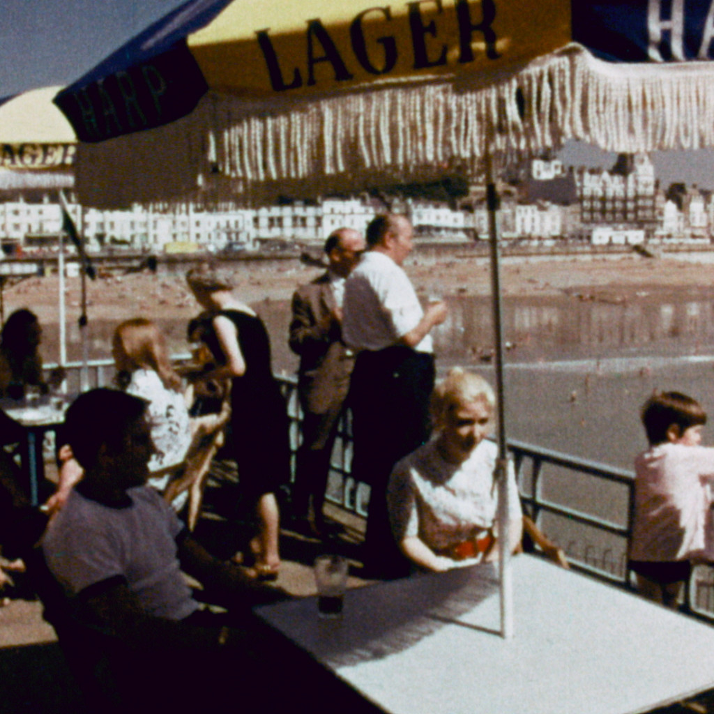 An archive photo of Hastings holidaymakers enjoying the pier in the early 1970s