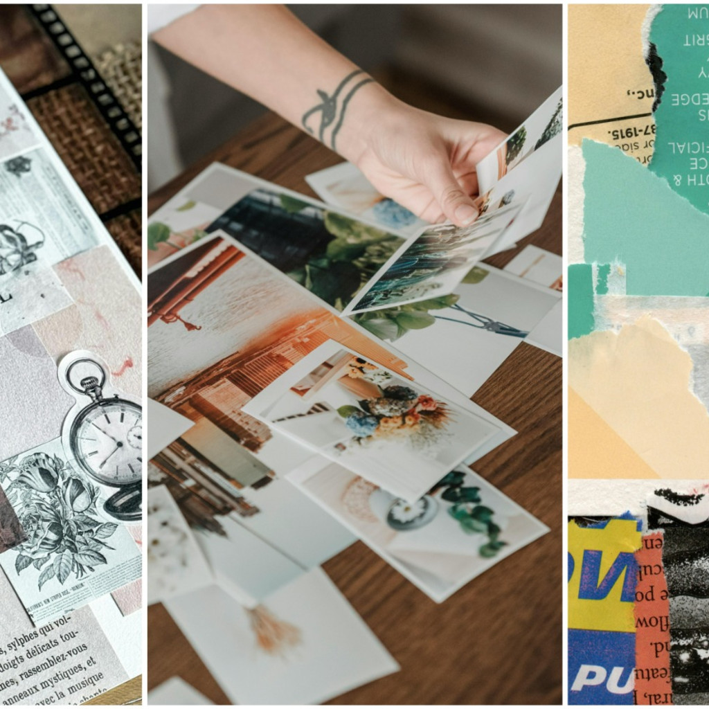 Collagen / Vision Board erstellen: Kreiere deine individuelle Collage mit Mixed Media