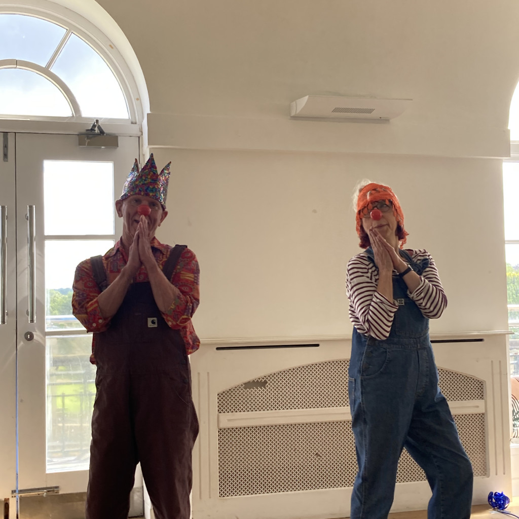 '...the Sincerest Form of Flattery' - an afternoon of clowning around through mirroring/imitating/copying