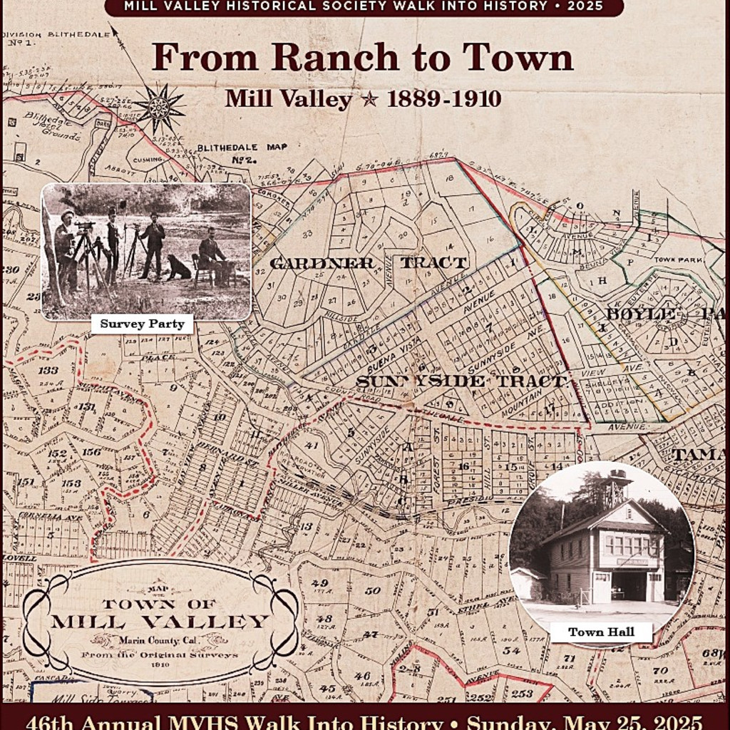2025 MVHS Walk into History - "From Ranch to Town" Mill Valley 1889 - 1910