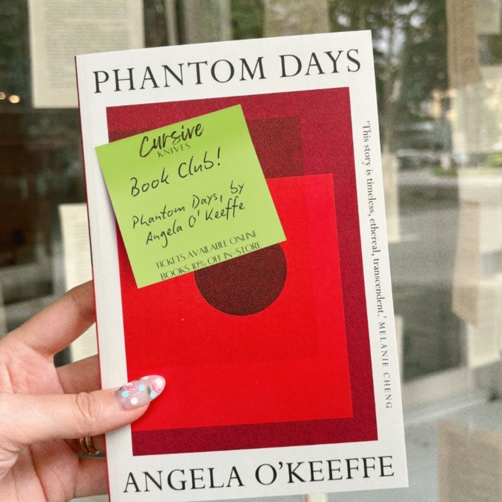 Phantom Days, by Angela O'Keeffe (THURSDAY GROUP - June Book Club)