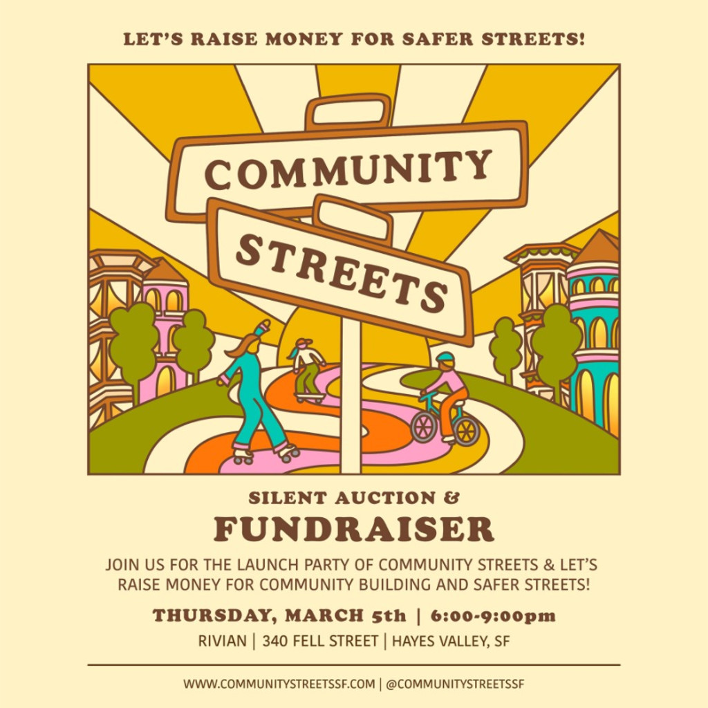Community Streets Launch Party, Fundraiser & Silent Auction