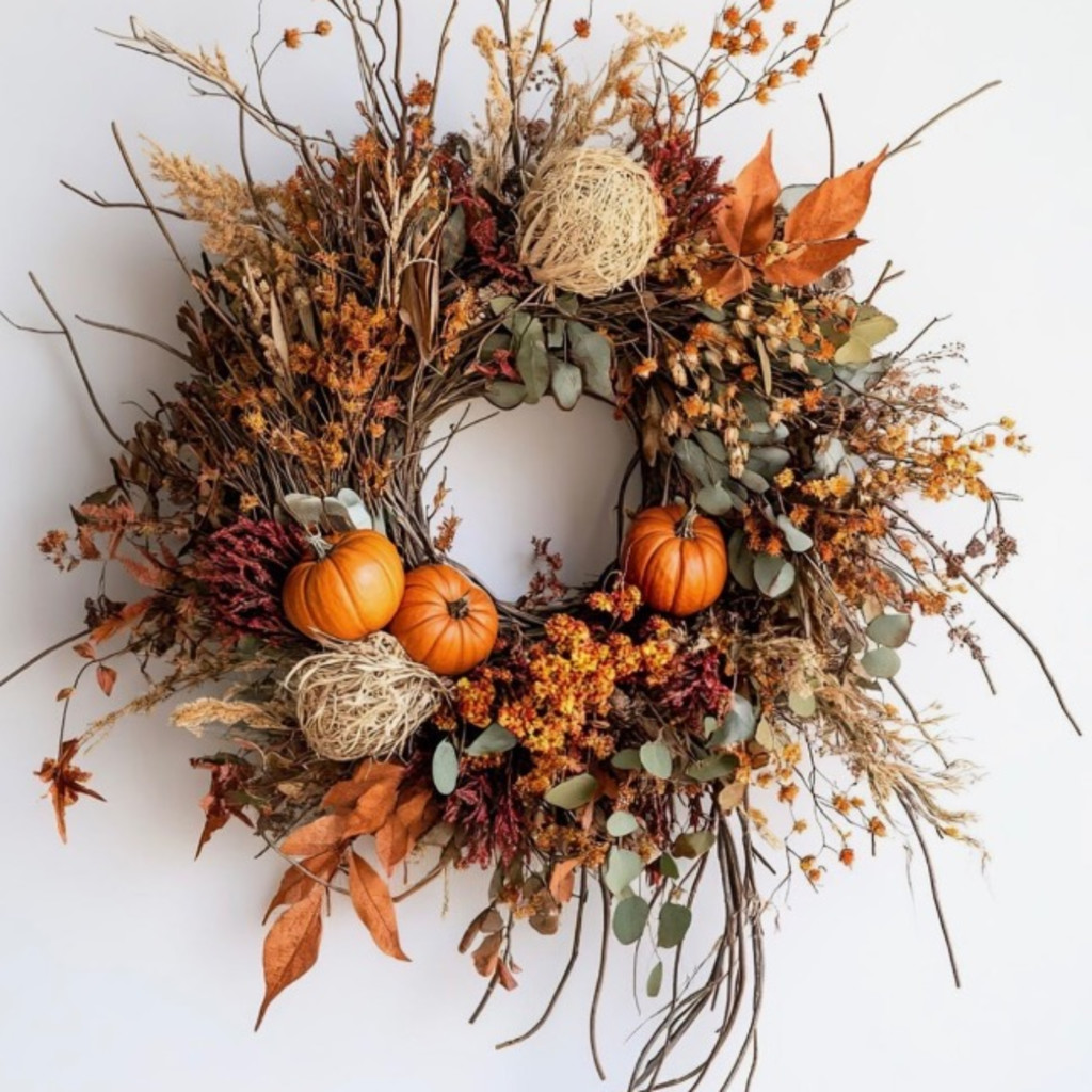 Autumnal Wreath Suggestion