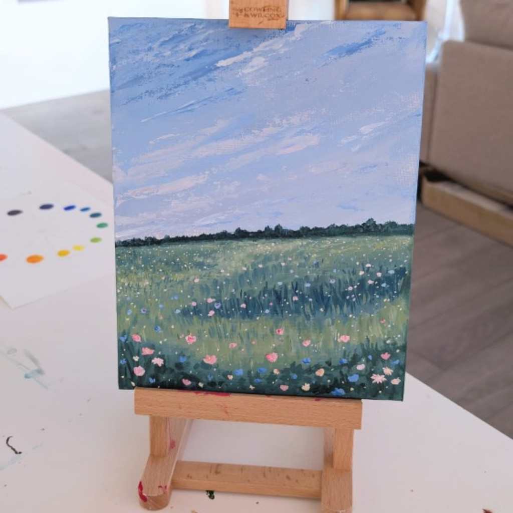 Paint & Sip | Flower Field