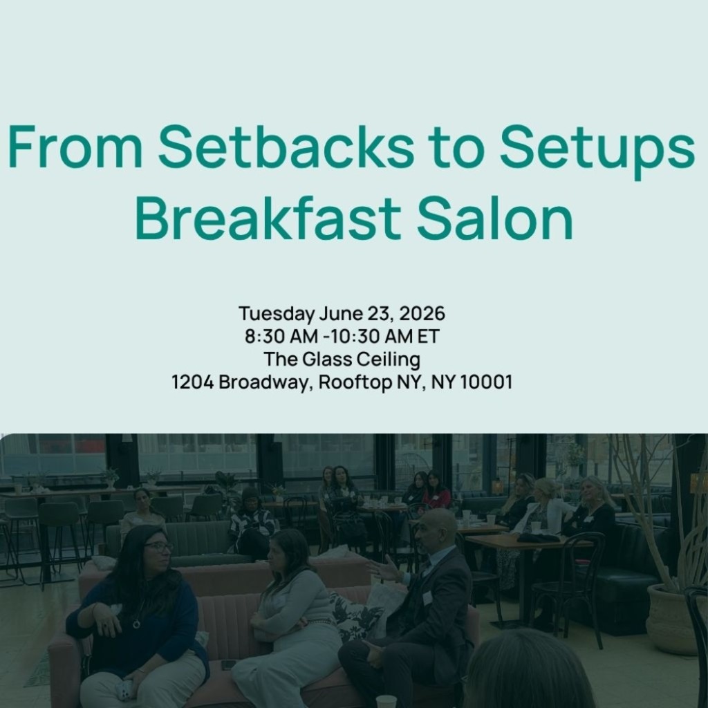From Setbacks to Setups  Breakfast Salon