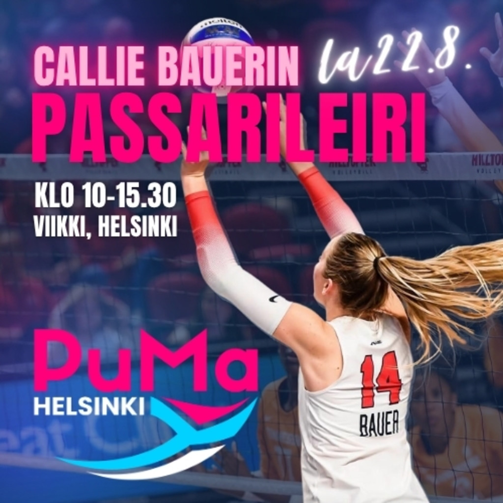 Passitaitoja liigapassari Callie Bauerin valmennuksessa