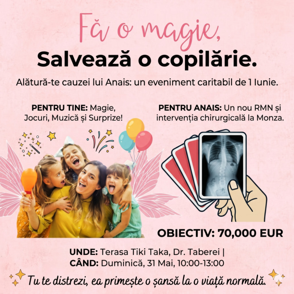 Fă o magie, salvează o copilărie 🩷