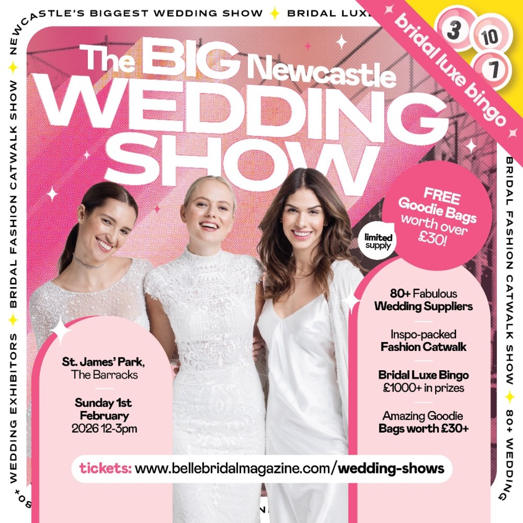 The BIG Newcastle Wedding Show - 1st February 2026 at St. James' Park!