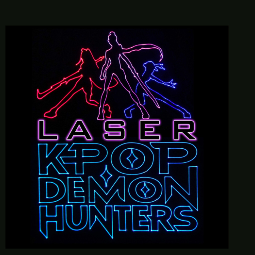 Laser K-Pop Demon Hunters Logo