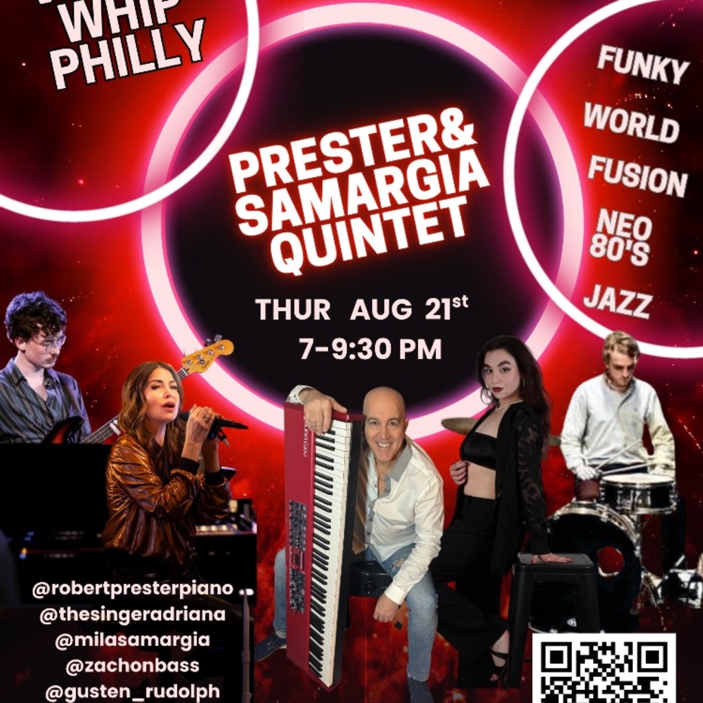 PRESTER & SAMARGIA QUINTET PRESENTS - NIGHT OF FUNKY WORLD FUSION & NEO 80'S JAZZ