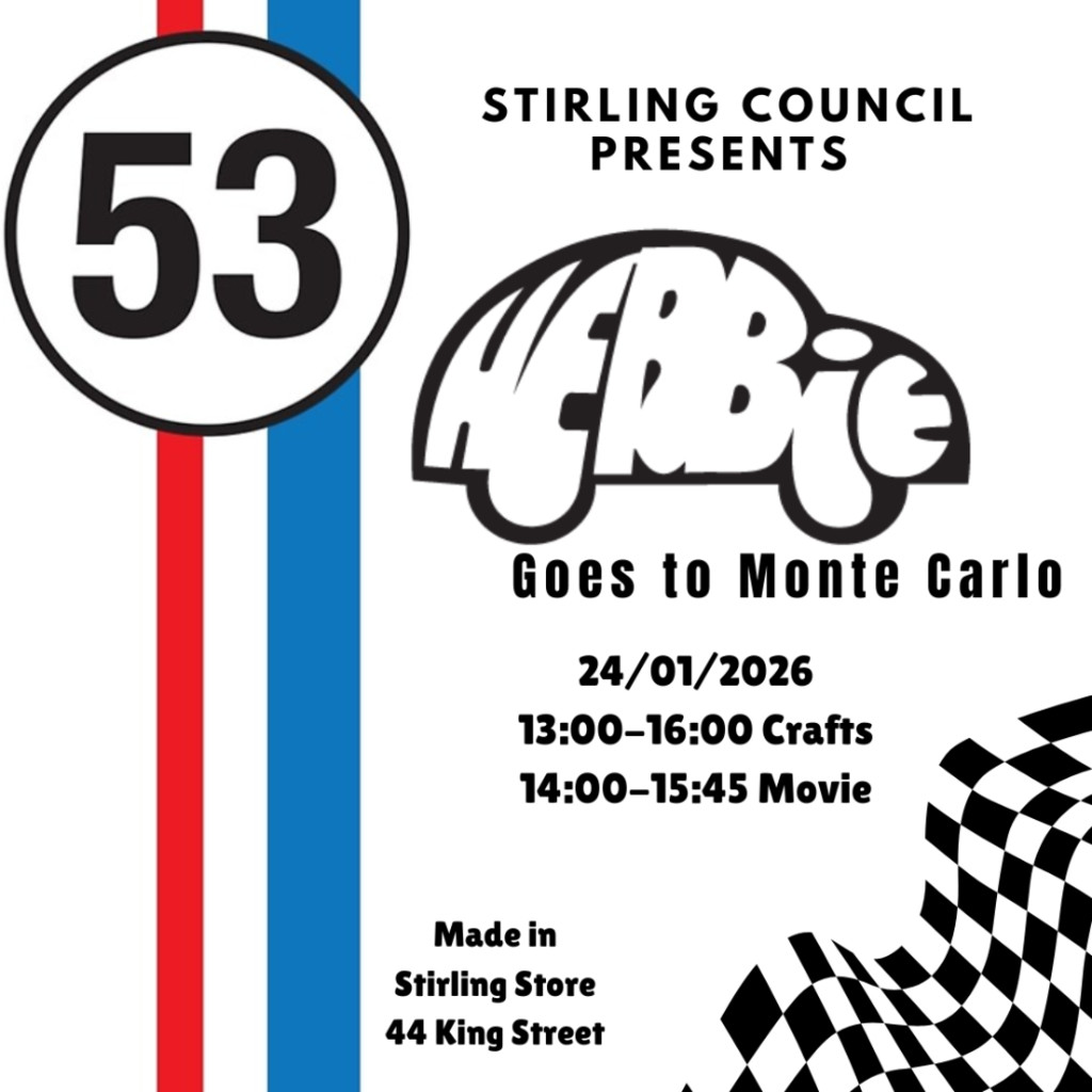 Herbie Goes to Monte Carlo Film Screening + Craft Activities