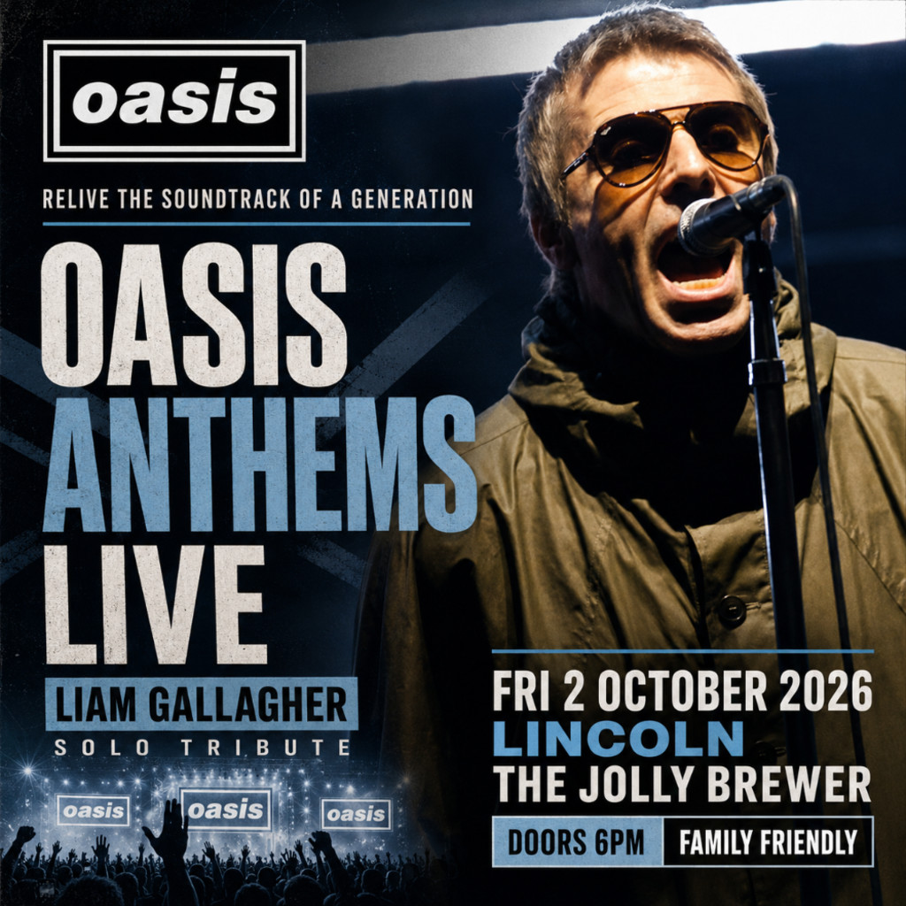 Oasis Anthems Live – Liam Gallagher Solo Tribute