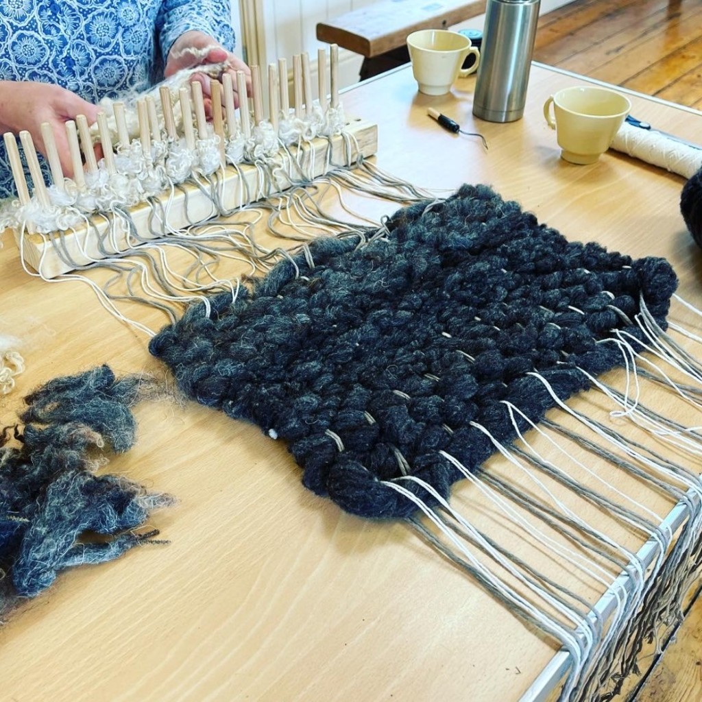 Weave a Sheep's Fleece Rug with Marguerite Fleming of Westfield Croft